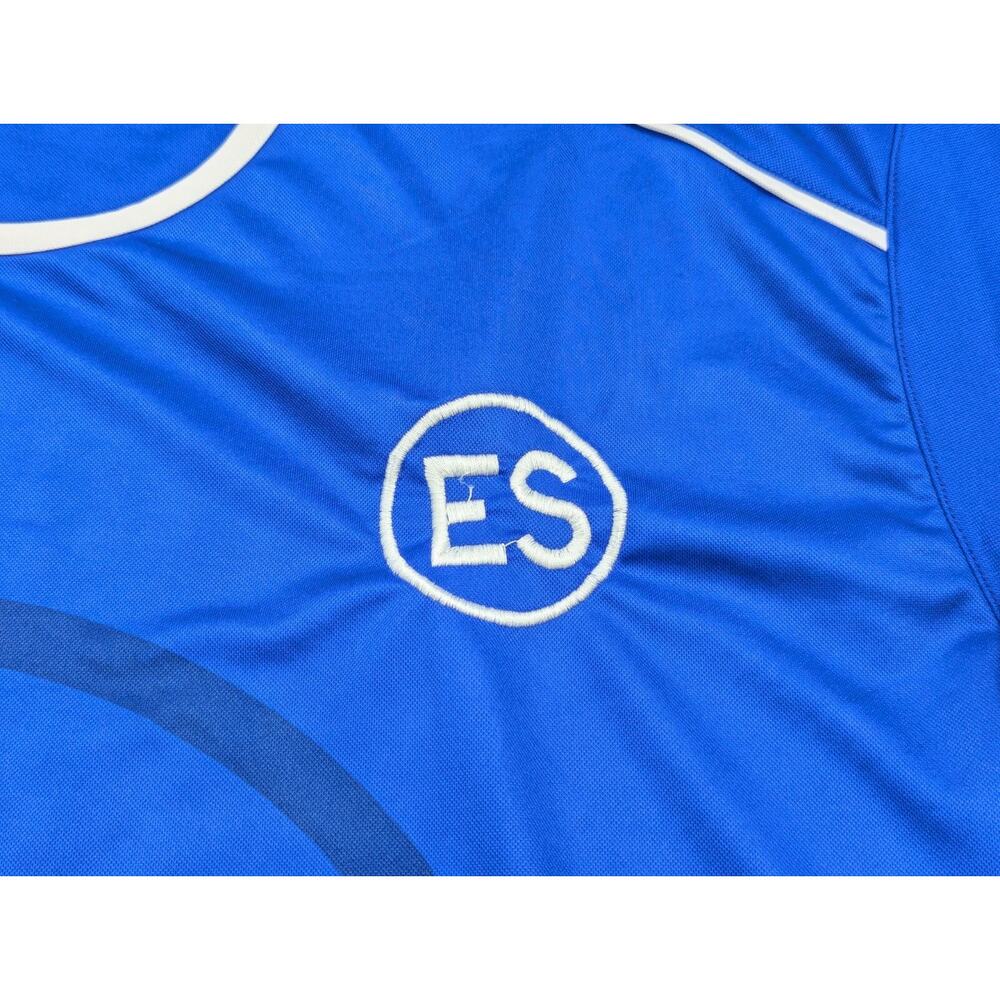 Vintage El Salvador National Futbol Soccer Team Jersey Blue Torres Size 42 XL - Picture 3 of 8